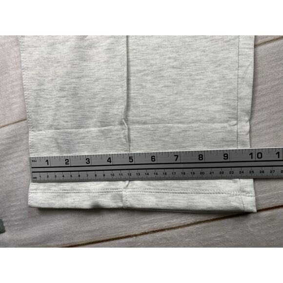 Danskin Womens 2X Scuba Pants Oatmeal Heather Wide Leg Stretch Pull On Soft NWT - Picture 8 of 13